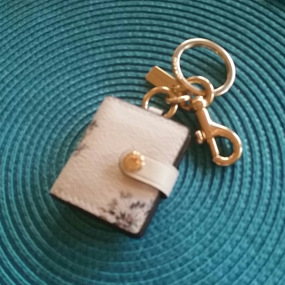 Coach Accessories - NWOT Coach photo key chain bag charm